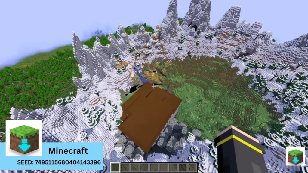 The Hidden Crater Mansion (Villain Base) seed-7495115680404143396